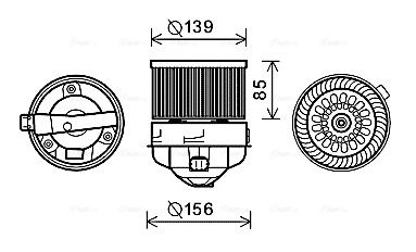 AVA QUALITY COOLING Salona ventilators PE8370